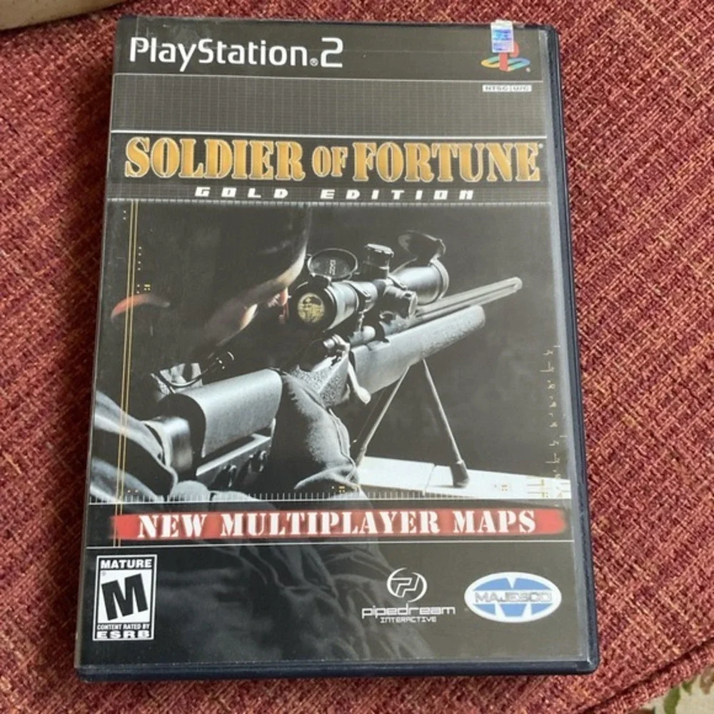 Soldier of Fortune: Gold Edition (Sony PlayStation 2, 2001) Manual Inc [TESTED]‎